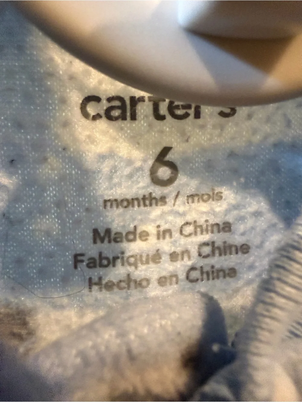 Carter's Baby Boys Footie Pajama Rompers Bundle of 2 Size 6 Months